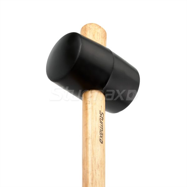 Sturmax 1012M-01-B0450 Киянка гумова чорна. дер. ручка 450 г