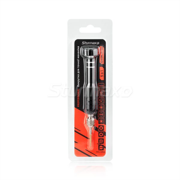 Sturmax 1040M-11-S5 Викрутка 5в1 для точної механіки