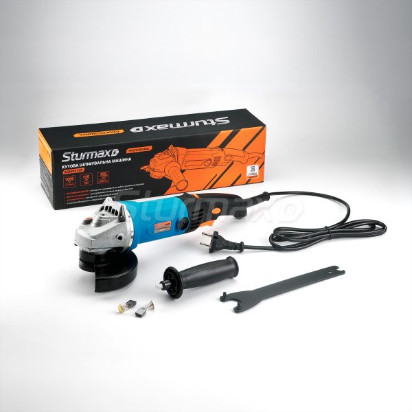 Sturmax AGM9514P Болгарка (КШМ) 125 мм, 1000Вт