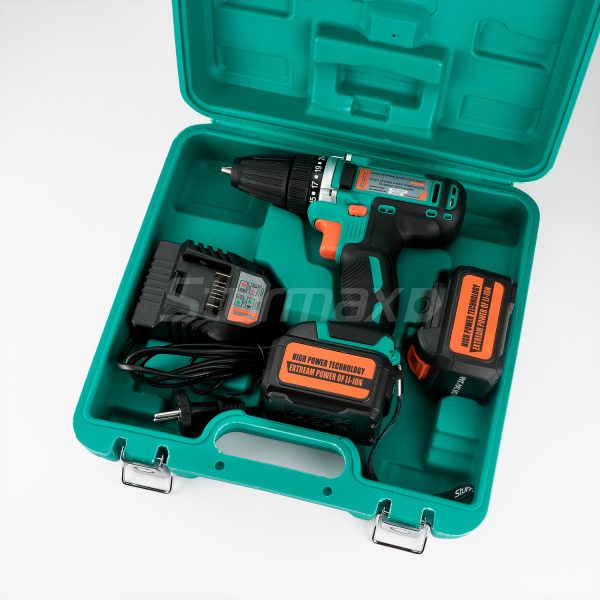 Sturmax CDM3224LB Шурупокрут акумуляторний 24В, 2,0 Аг, 2 акум