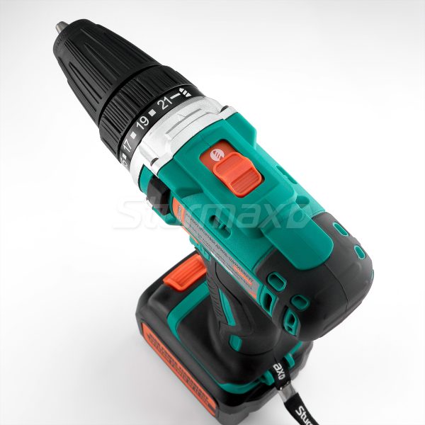Sturmax CDM3224LB Шурупокрут акумуляторний 24В, 2,0 Аг, 2 акум