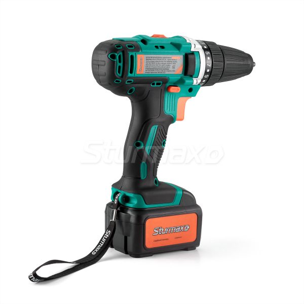 Sturmax CDM3224LB Шурупокрут акумуляторний 24В, 2,0 Аг, 2 акум
