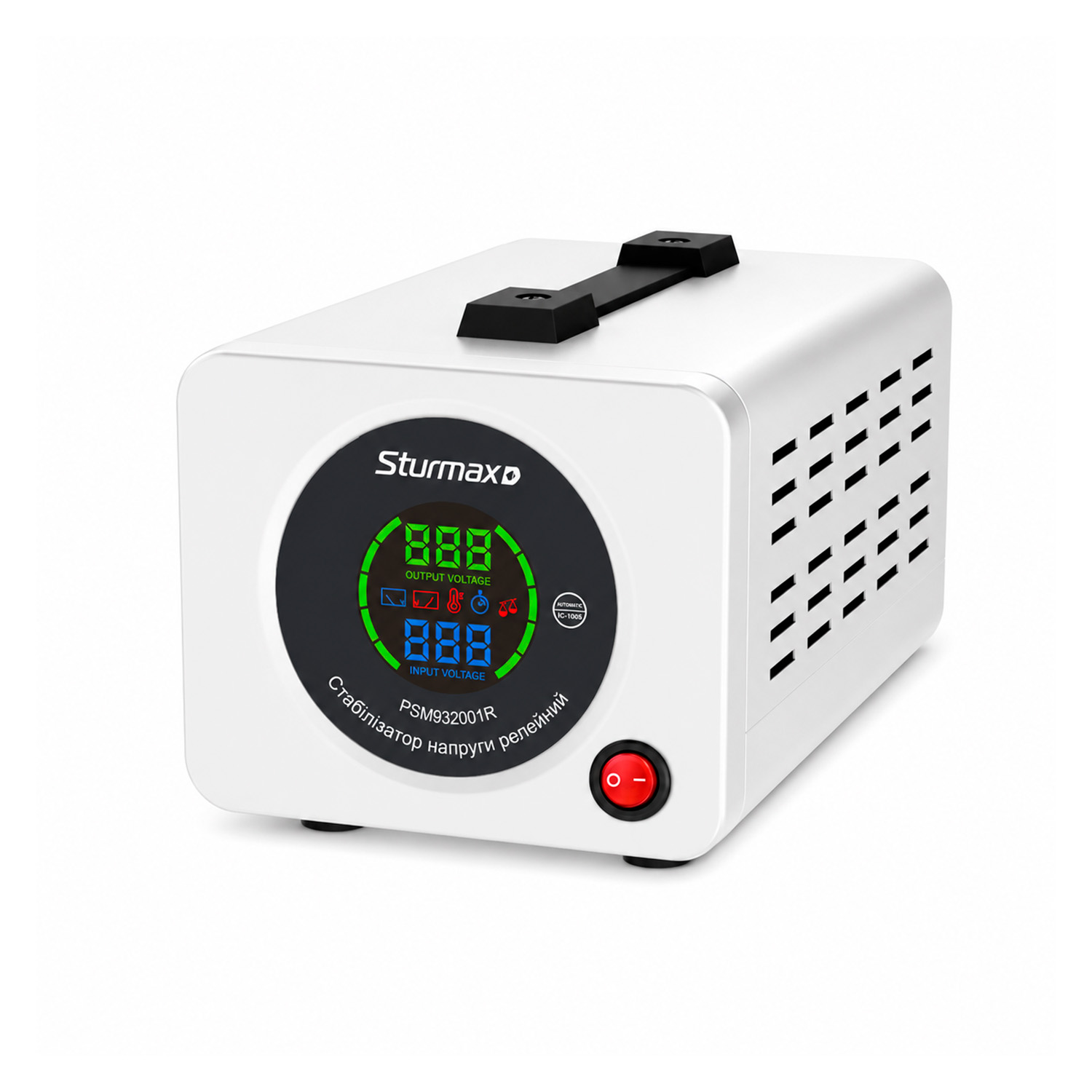 PSM932001R Sturmax PSM932001R Стабілізатор напруги релейний 2000 ВA