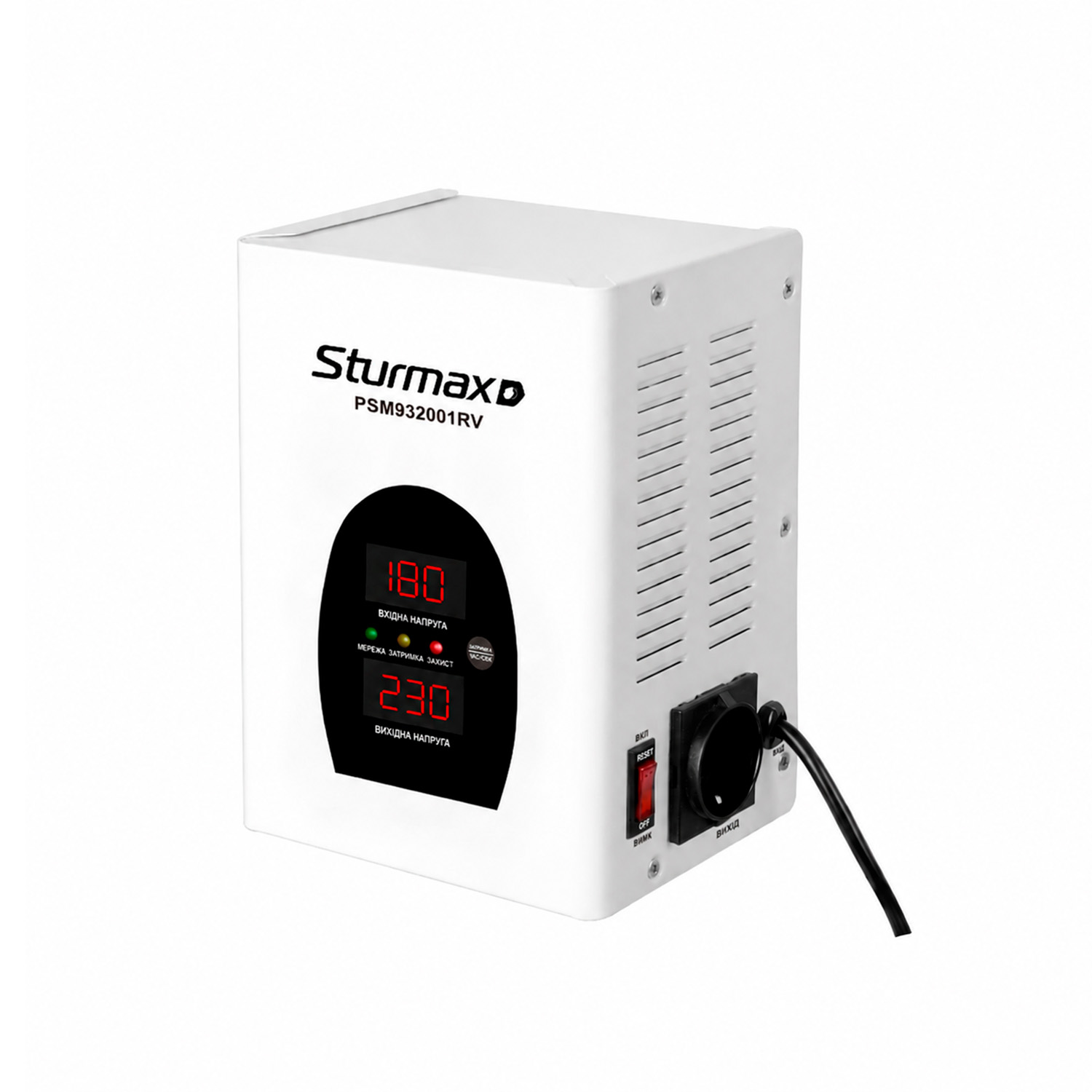 PSM932001RV Sturmax PSM932001RV Стабілізатор напруги релейний 1000 ВA