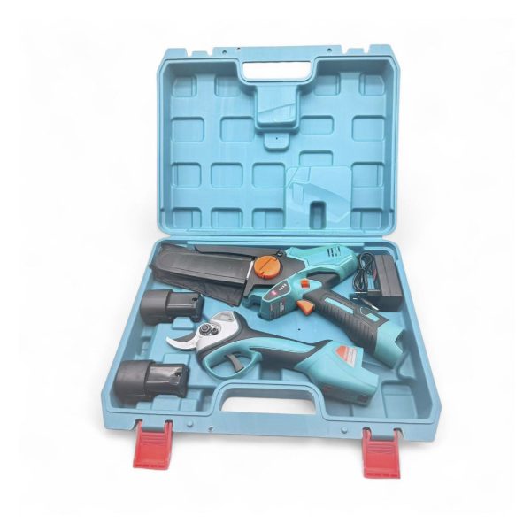 Sturmax SCM2161C-SET: CCM9916SS+ SCM2016CLSS Набір ак. інструменту 16В,  пила, секатор, кейс