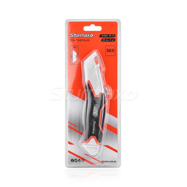 Sturmax 1076M-TR-01 Ніж трапеція висувний